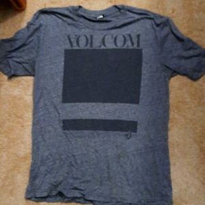 VOLCOM size Medium Grey tee